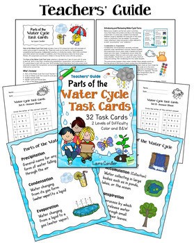 Water Cycle Task Cards Bundle - Image 3